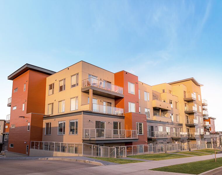 Fish Creek Exchange Condos exterior rendering